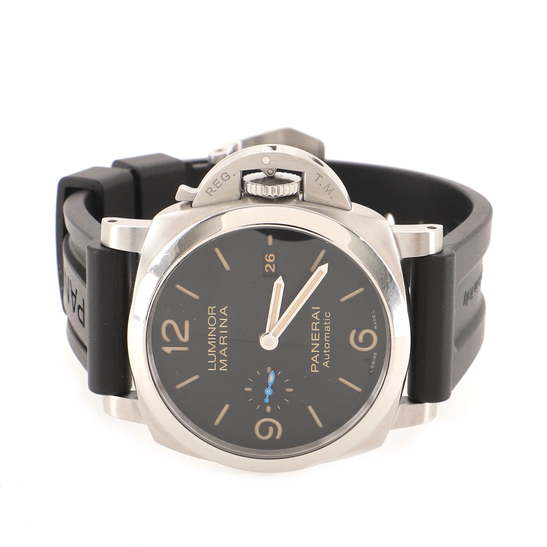 Luminor Marina 1950 3 Days Automatic Watch Stainless Steel and Rubber 44