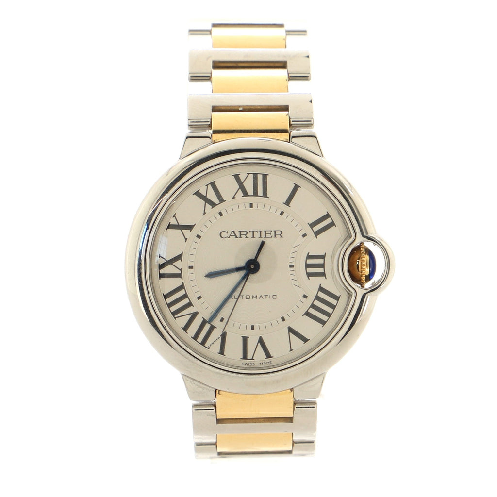 Ballon Bleu de Cartier Automatic Watch Stainless Steel and Yellow Gold 36