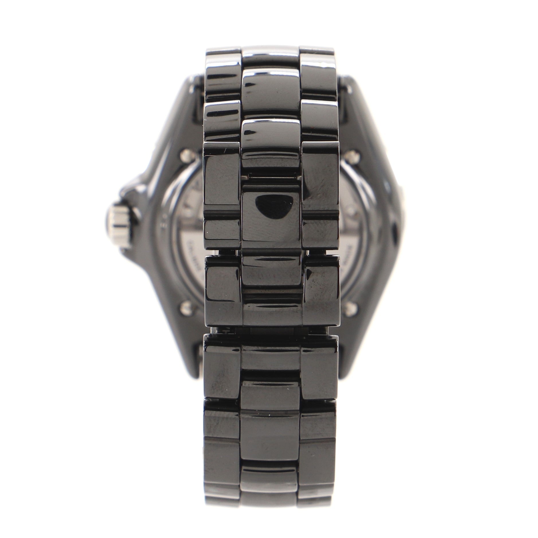 J12 Phantom Automatic Watch Ceramic and Stainless Steel 38