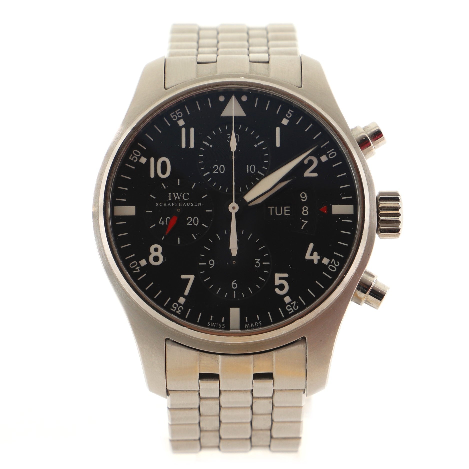 Pilot Chronograph Automatic Watch Stainless Steel 43