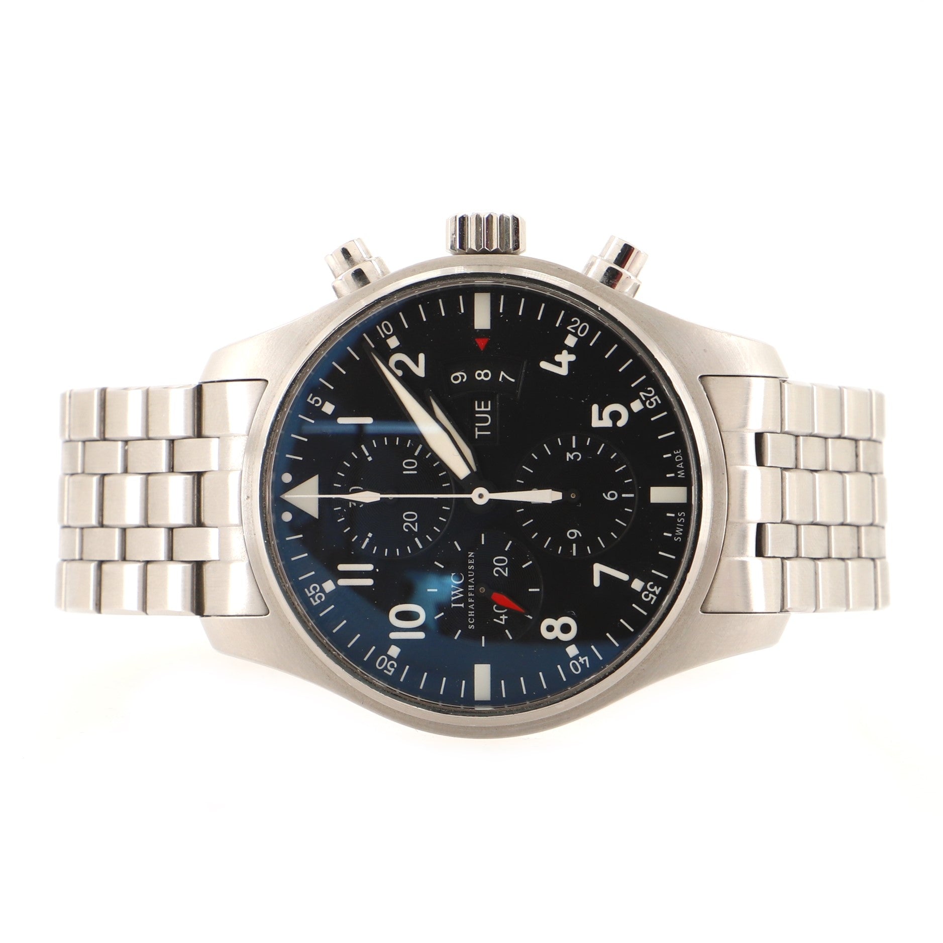 Pilot Chronograph Automatic Watch Stainless Steel 43