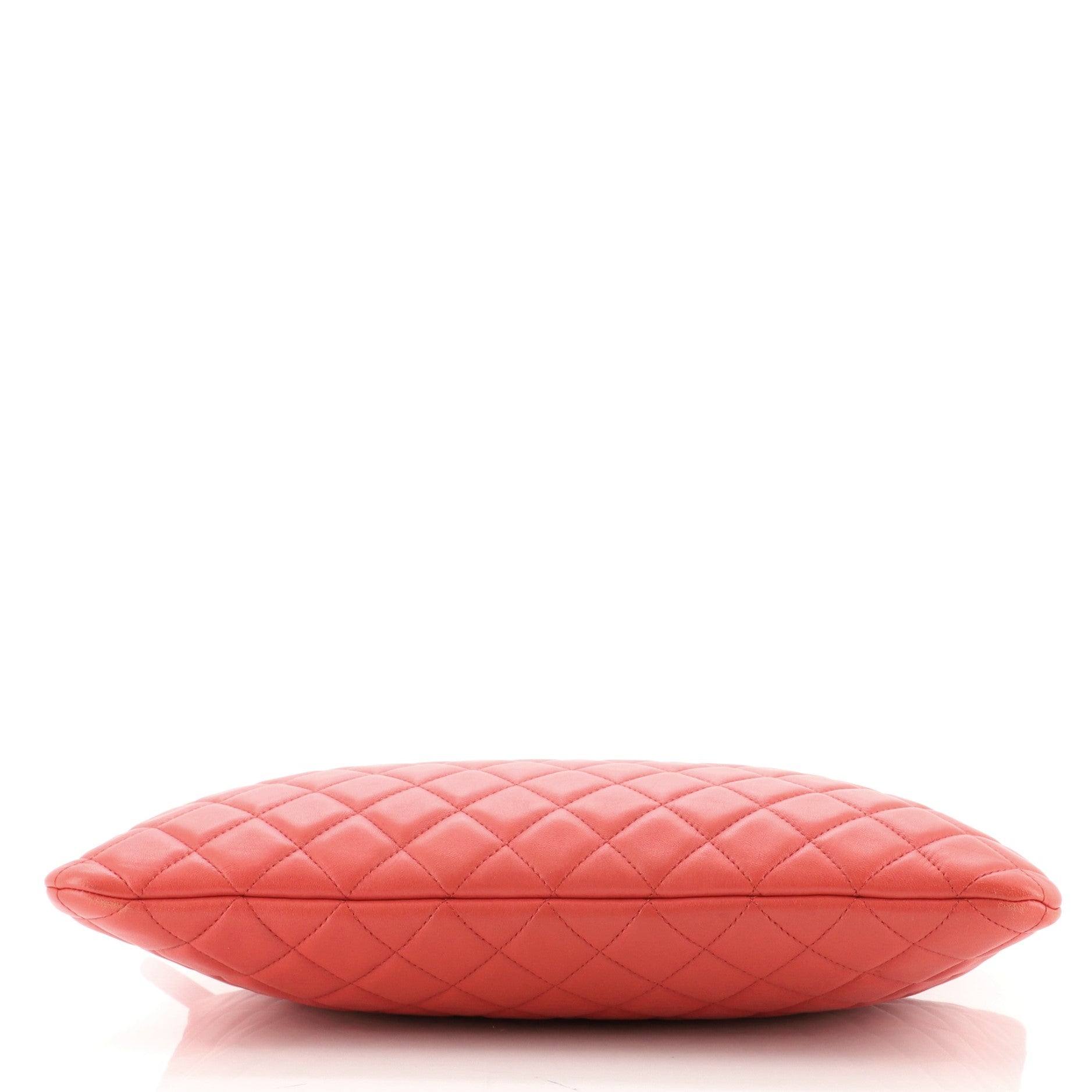 O Case Clutch Quilted Lambskin Large