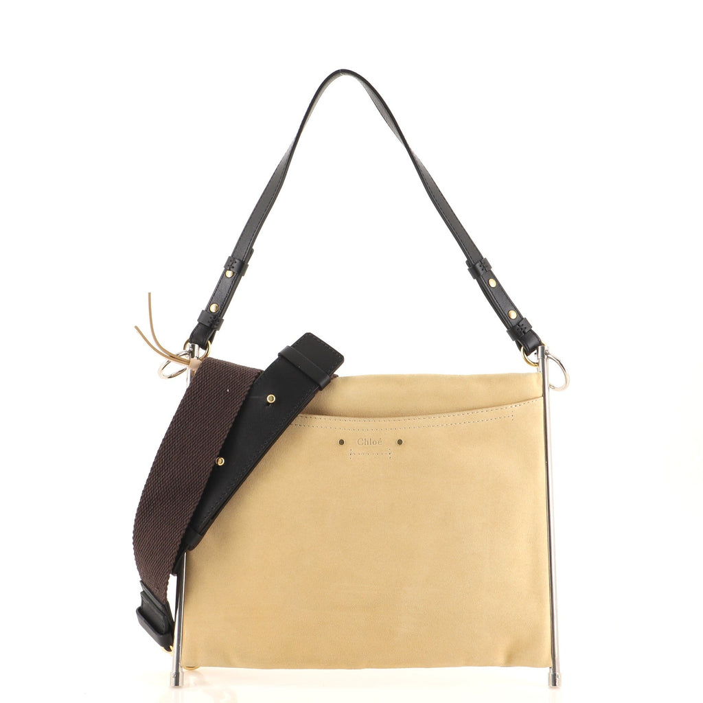 Roy Clutch Suede Medium