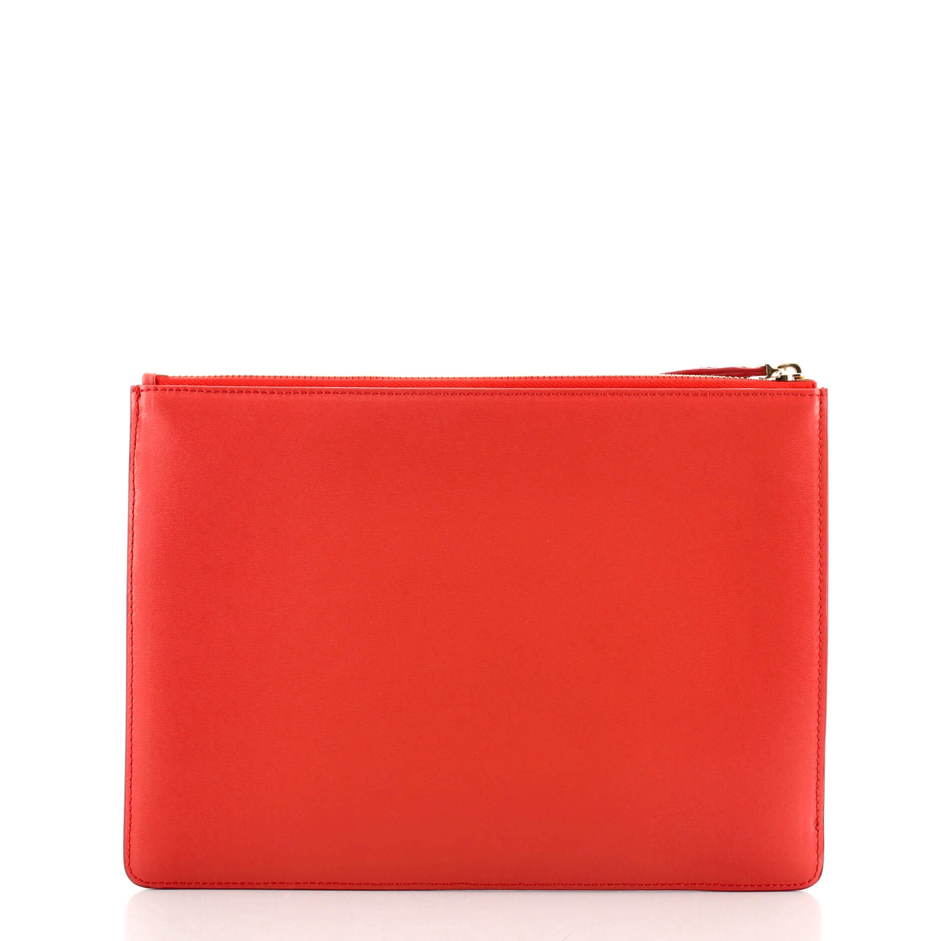 Gancini Wristlet Clutch Leather Medium