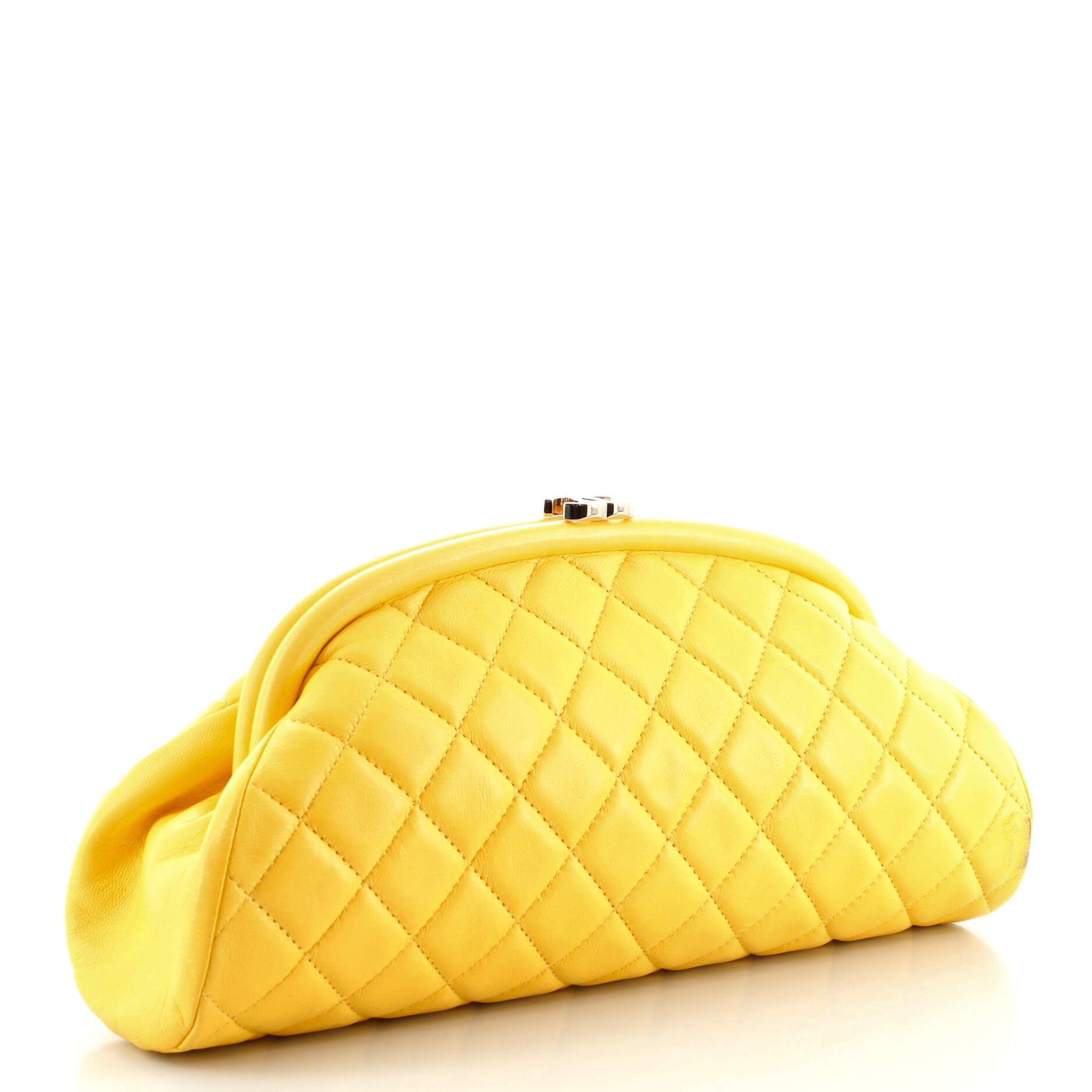 Timeless Clutch Quilted Lambskin