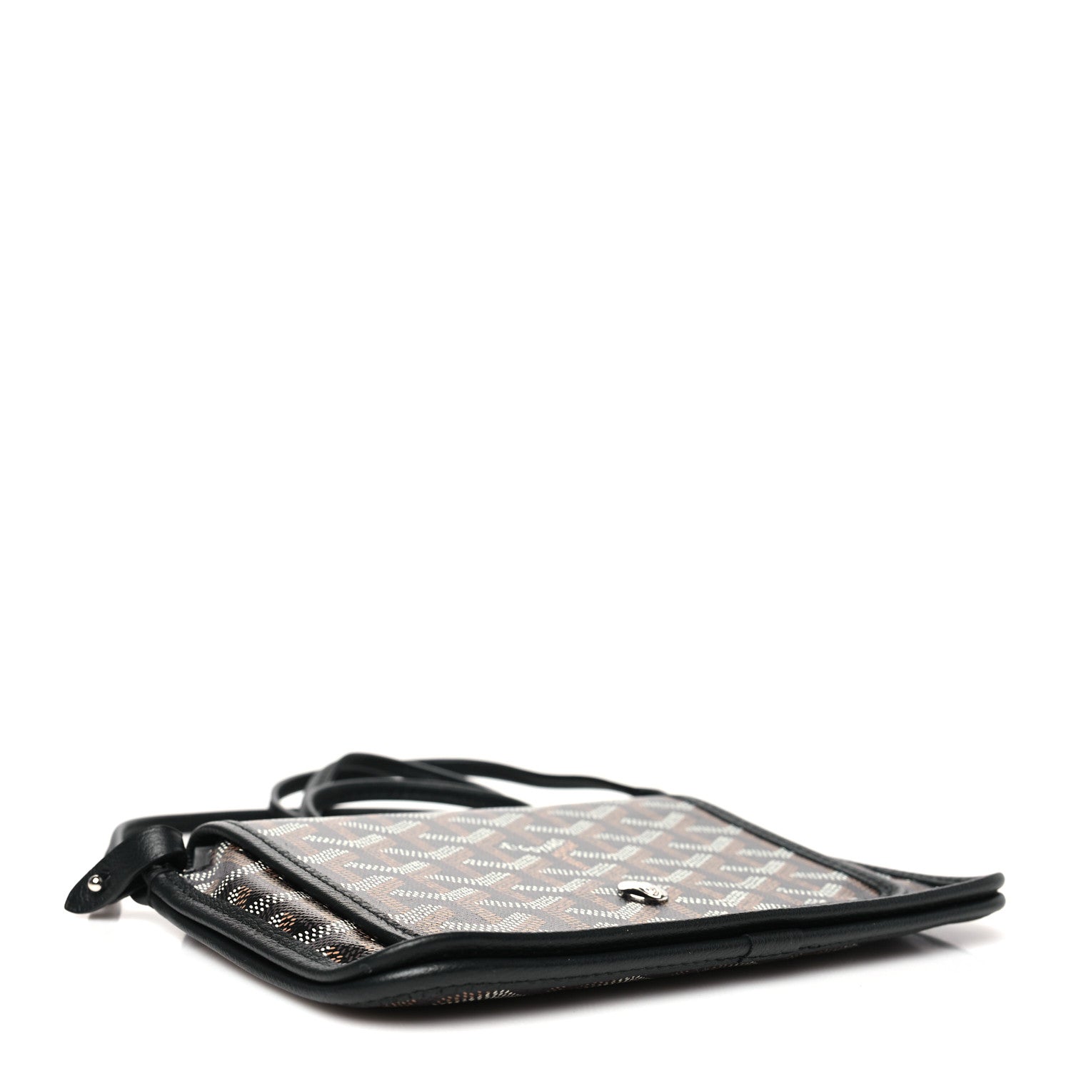 Goyardine Plumet Wallet Clutch Black