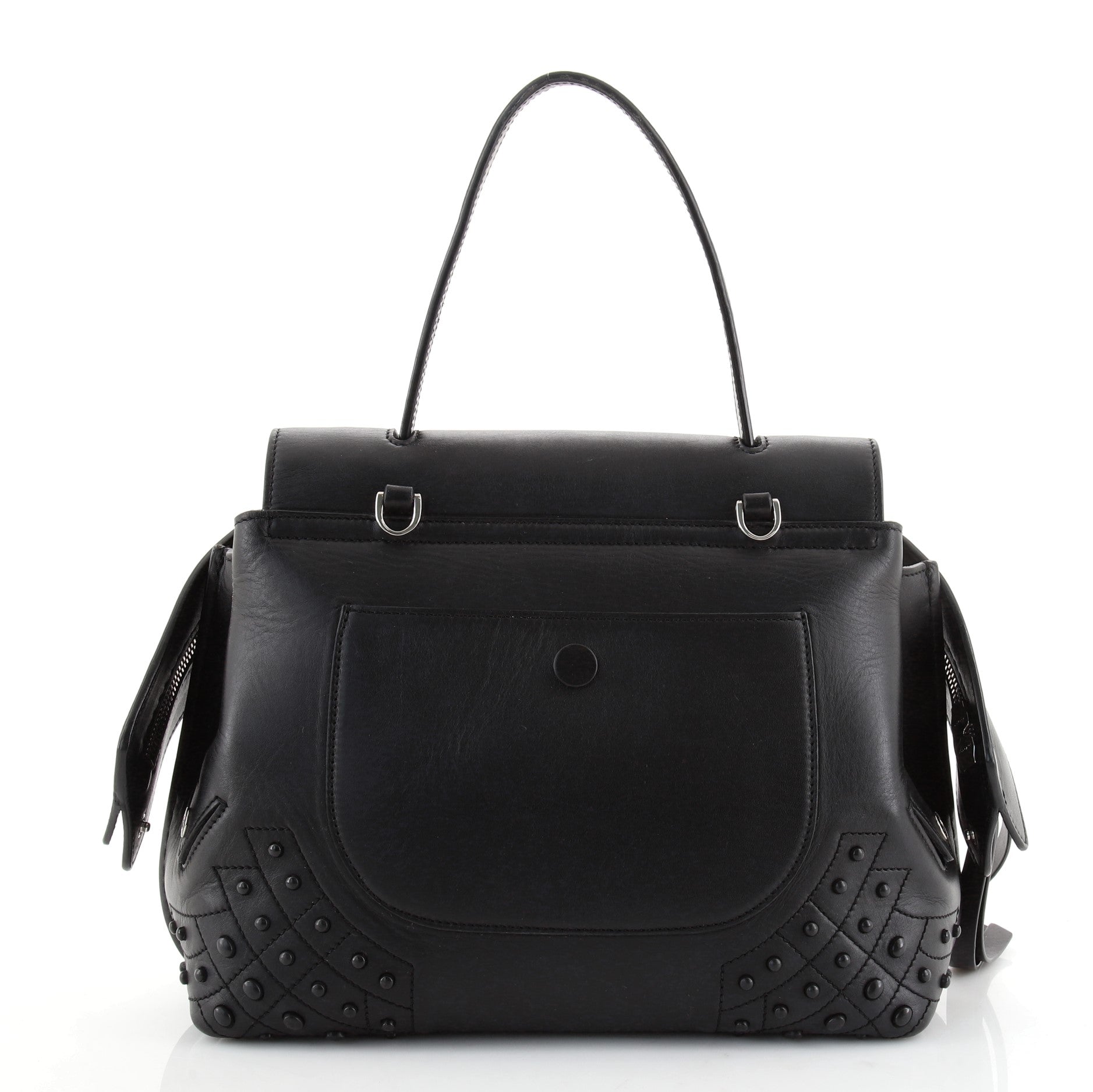 Studded Wave Bag Leather Mini