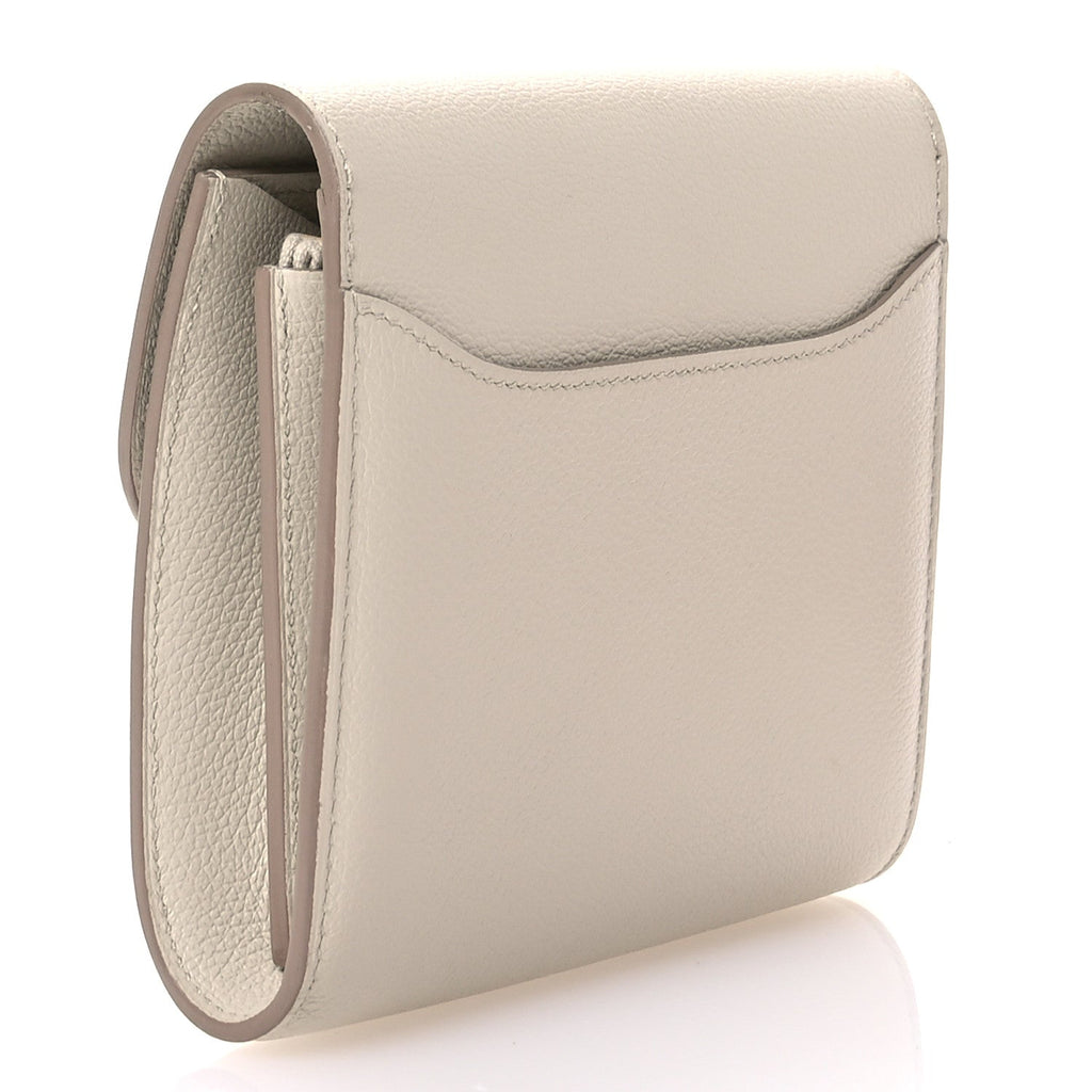 Evercolor Constance Compact Passant Wallet  Beton