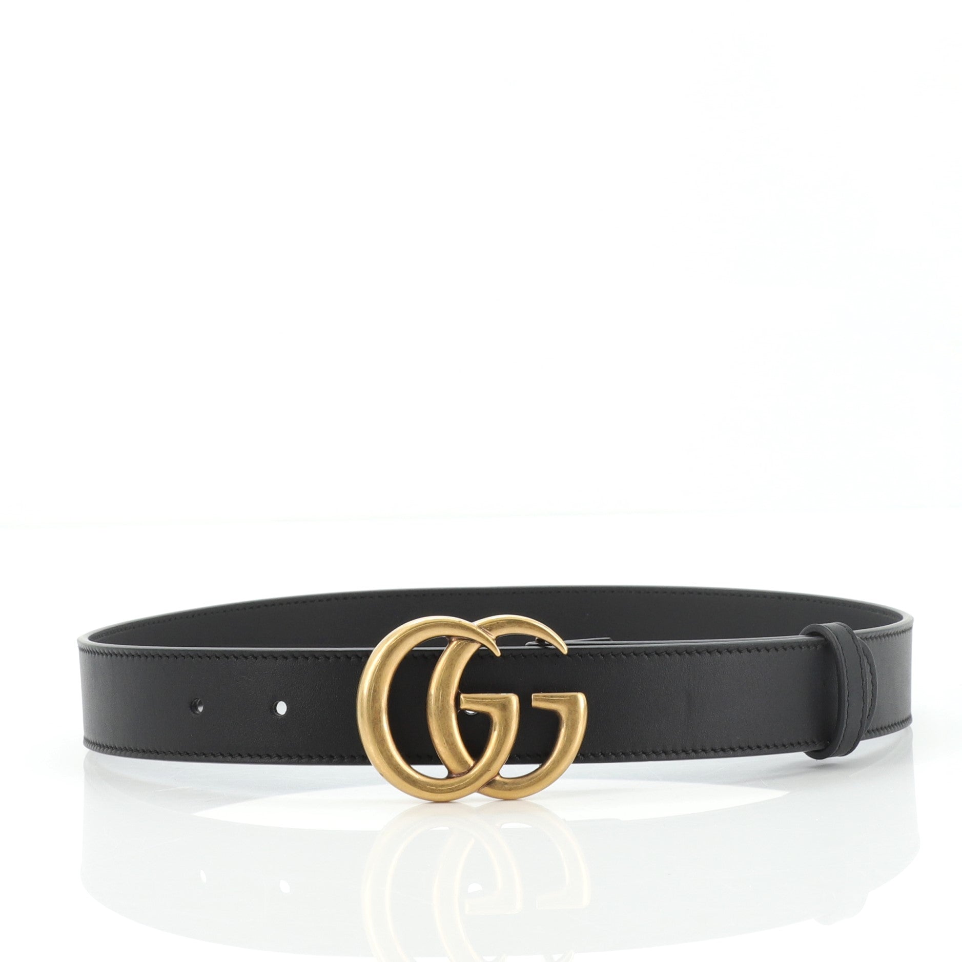 GG Marmont Belt Leather Medium 70