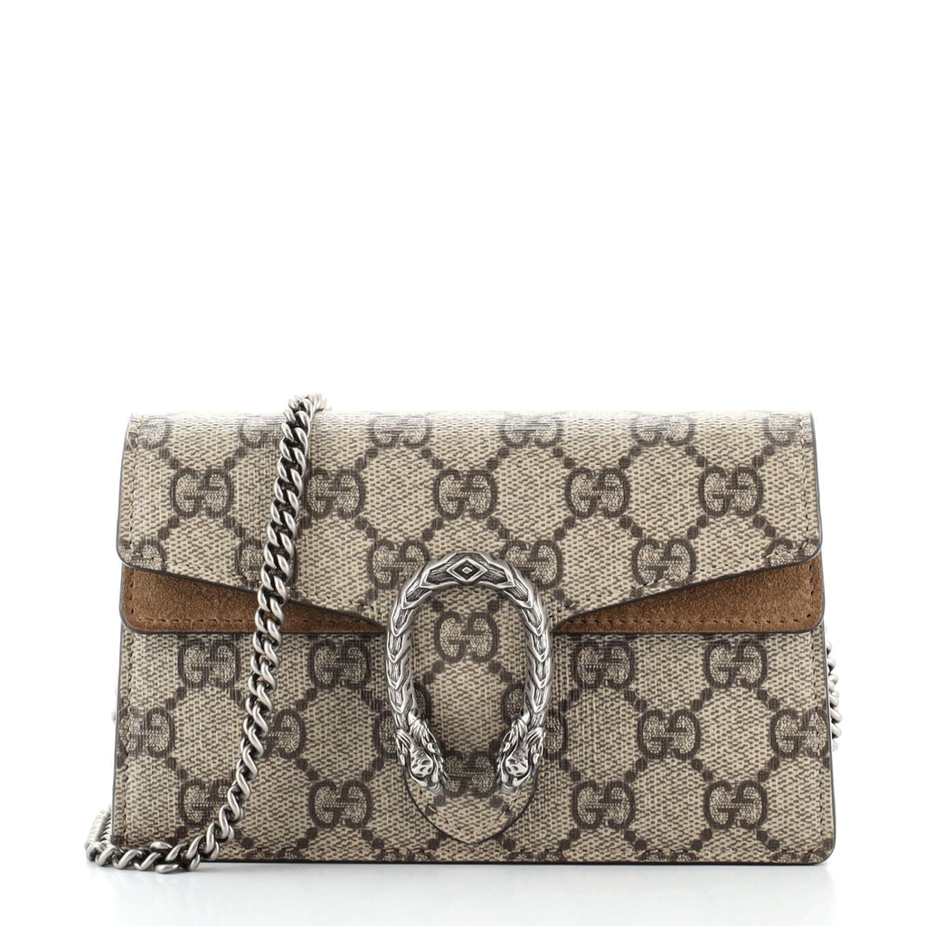 Dionysus Bag GG Coated Canvas Super Mini