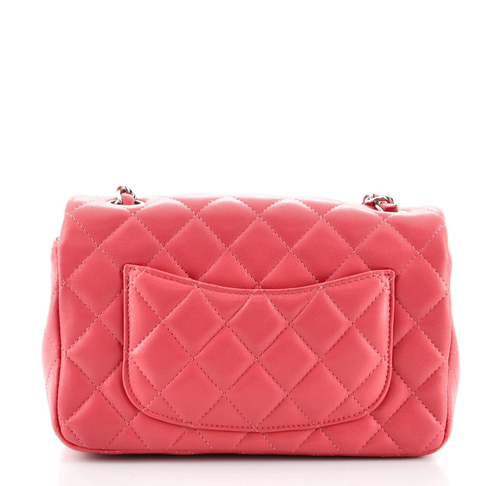 Classic Single Flap Bag Quilted Lambskin Mini