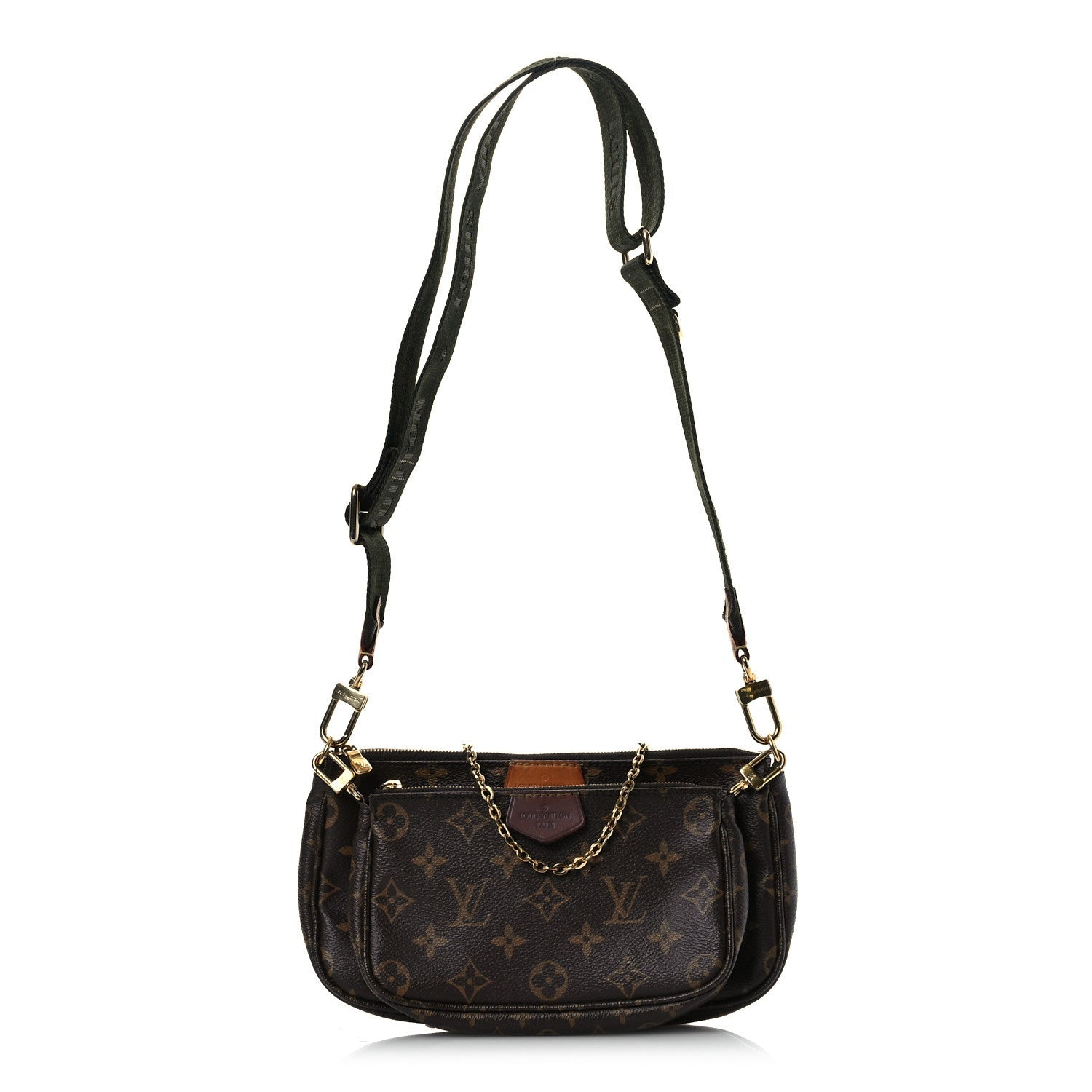 Monogram Multi Pochette Accessories Kaki