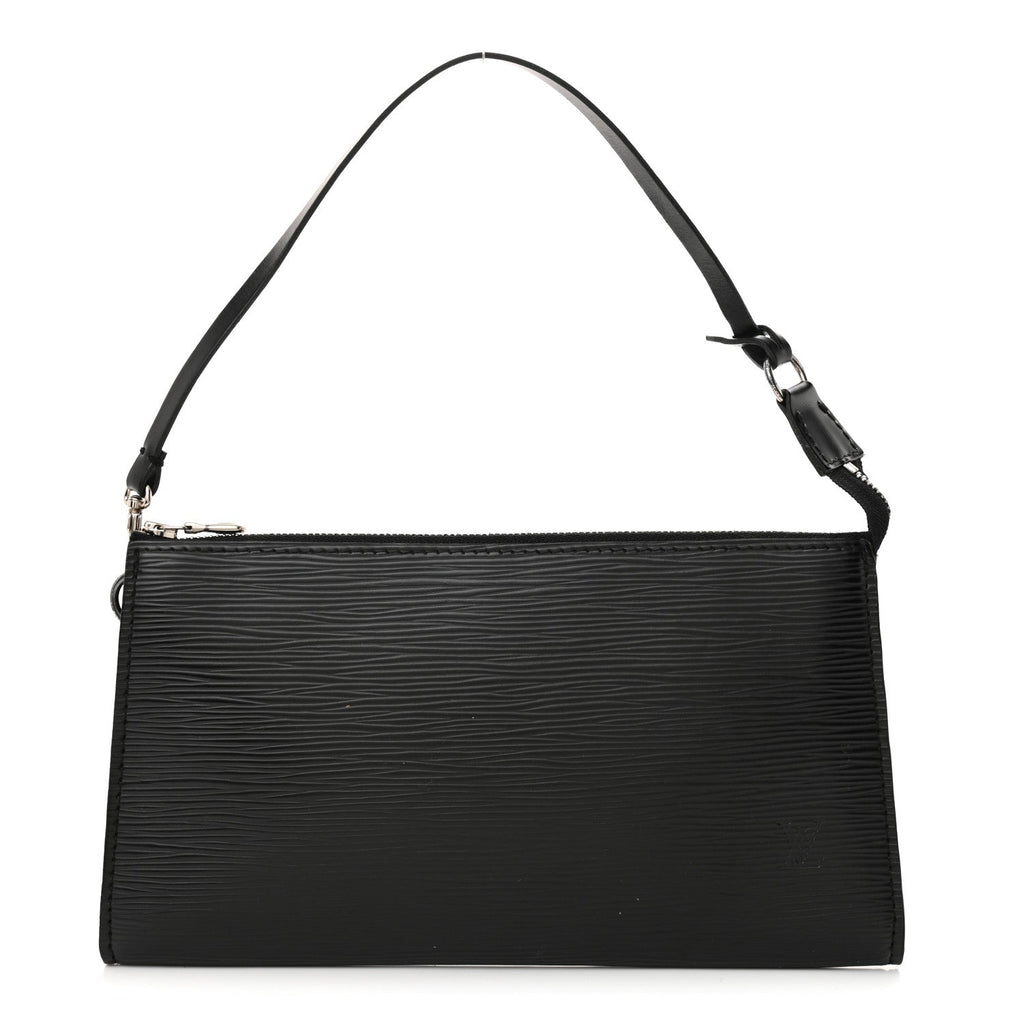 Epi Pochette Accessories 24 Black