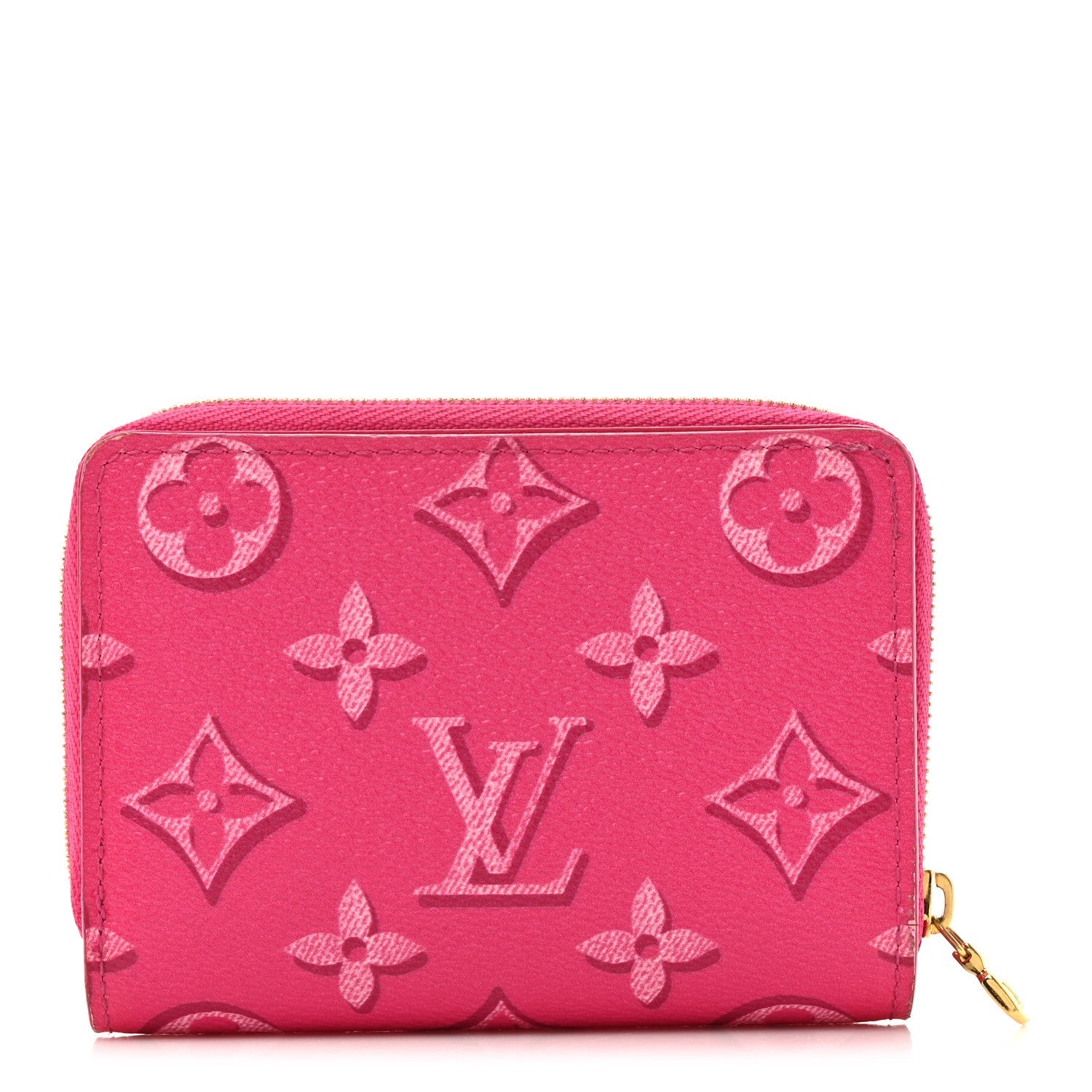 Monogram Fall for You Lou Wallet Fuchsia