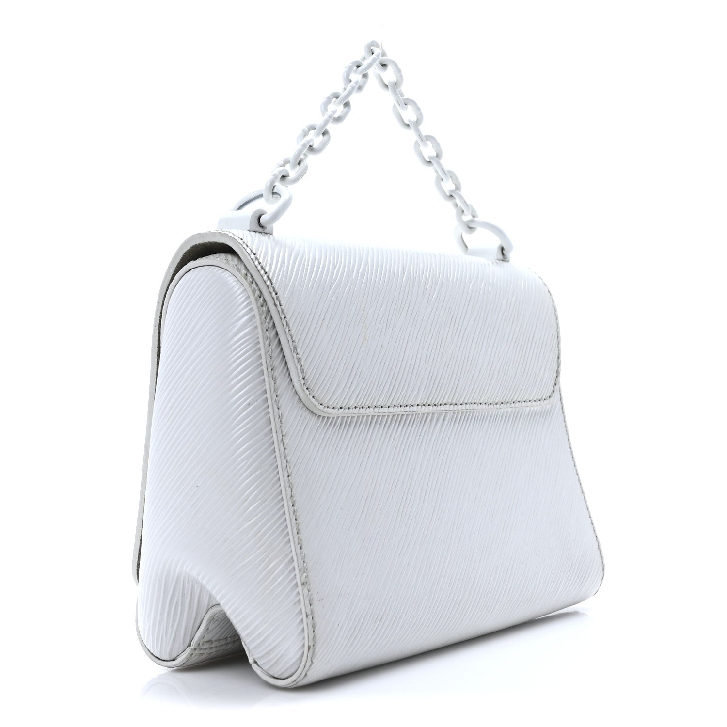 Epi Twist Shoulder Bag PM White