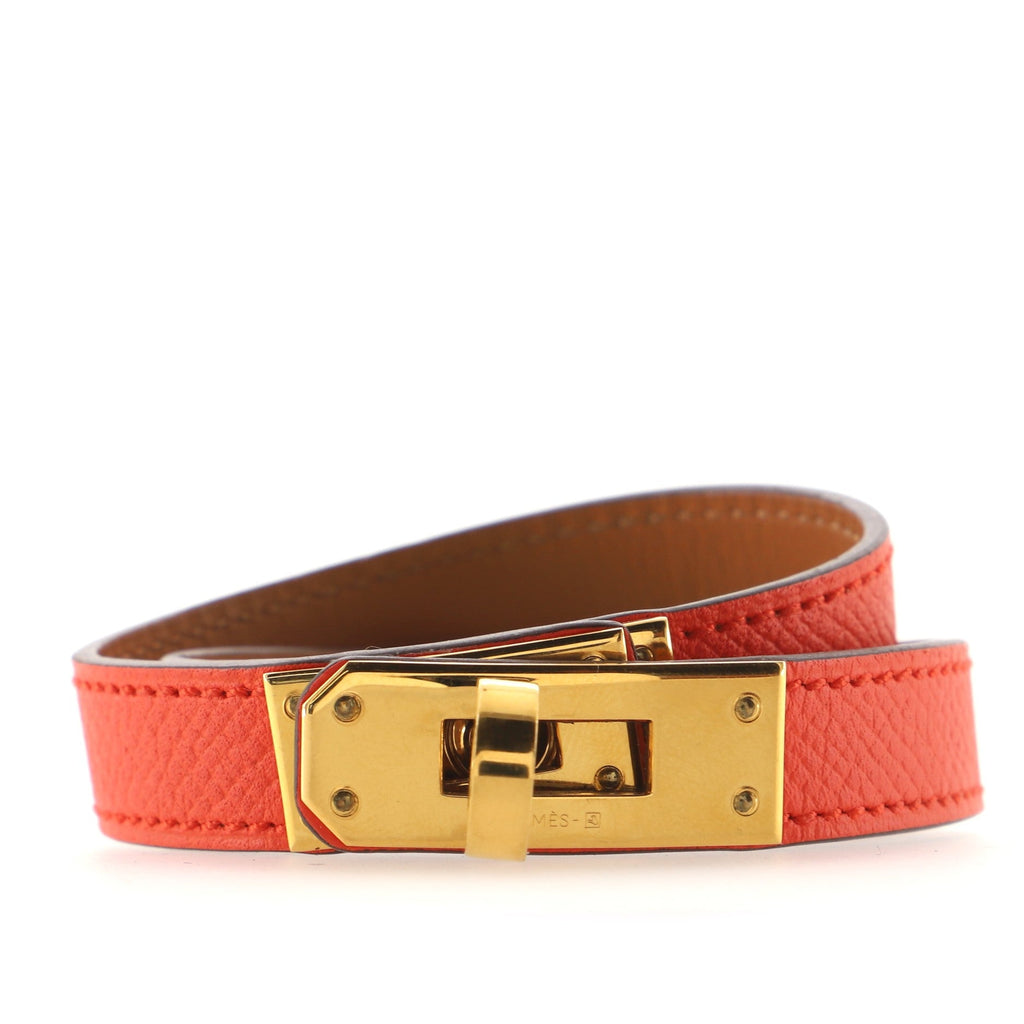 Kelly Double Tour Bracelet Leather Mini