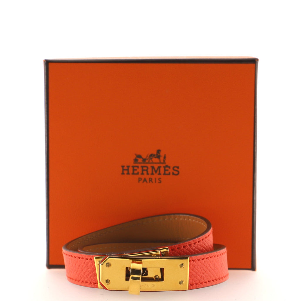 Kelly Double Tour Bracelet Leather Mini