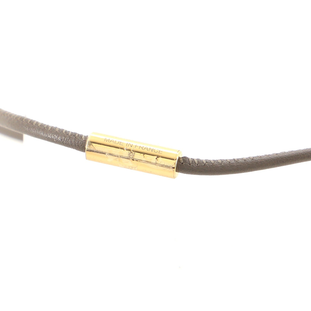 MonPetitKelly Pendant Necklace Leather Small