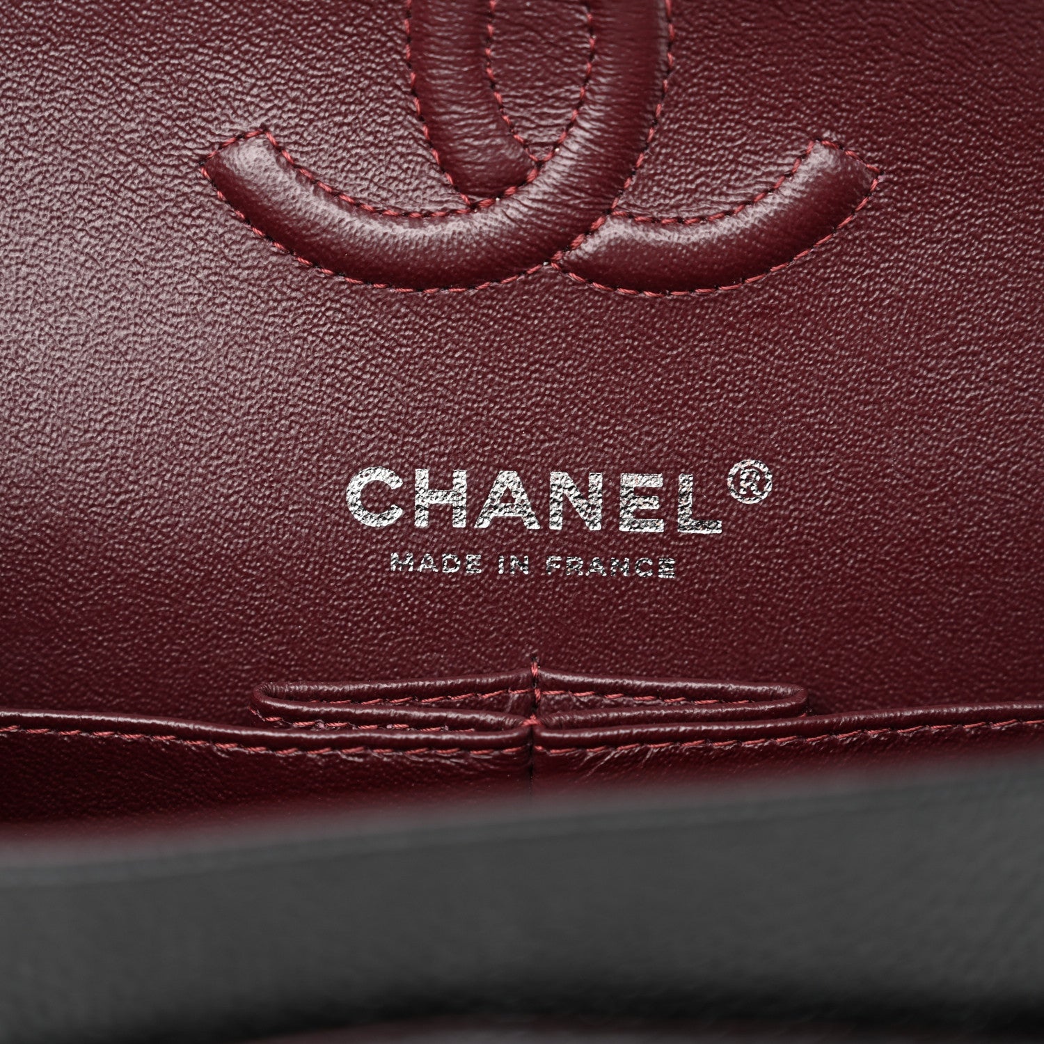 Caviar Quilted Small Double Flap Black