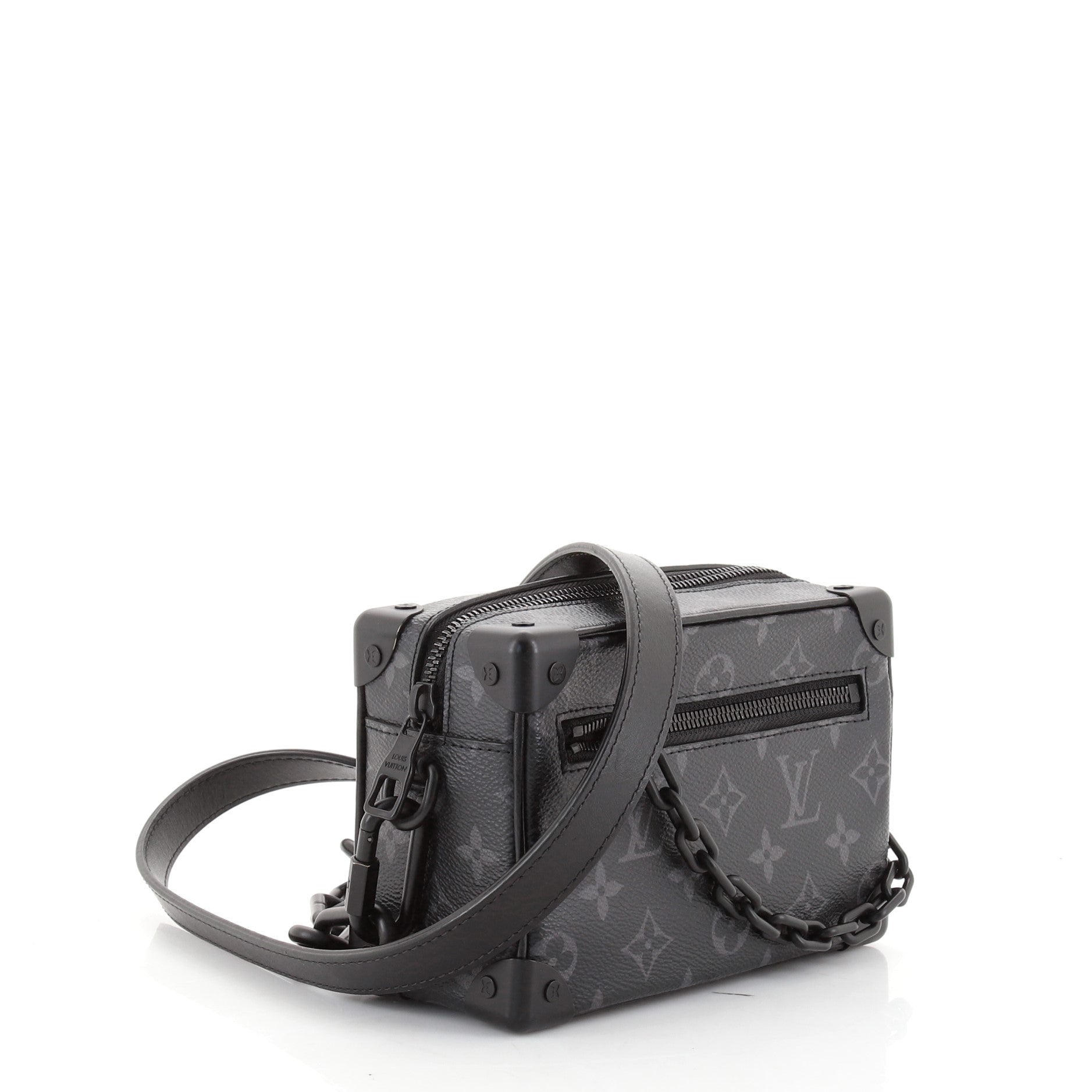 Soft Trunk Bag Monogram Eclipse Canvas Mini