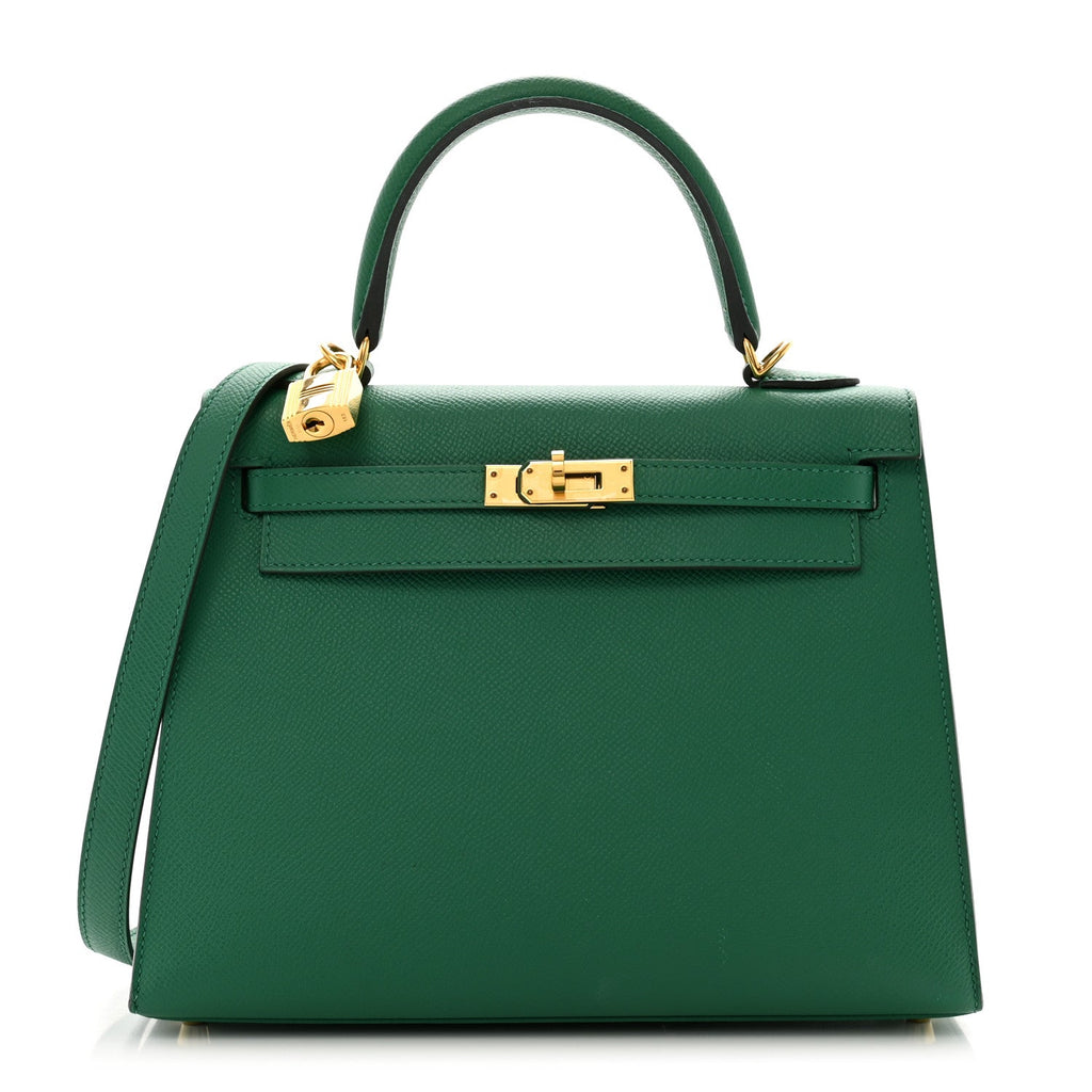 Epsom Kelly Sellier 25 Vert Vertigo