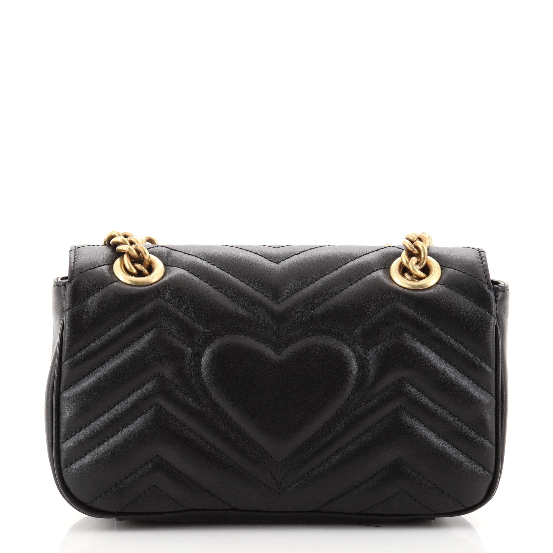 GG Marmont Flap Bag Matelasse Leather Mini