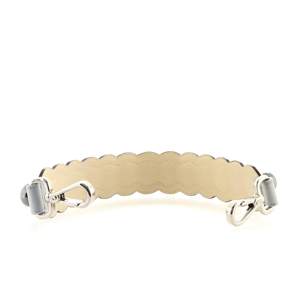 Mini Strap You Short Shoulder Strap Pearl Embellished Leather