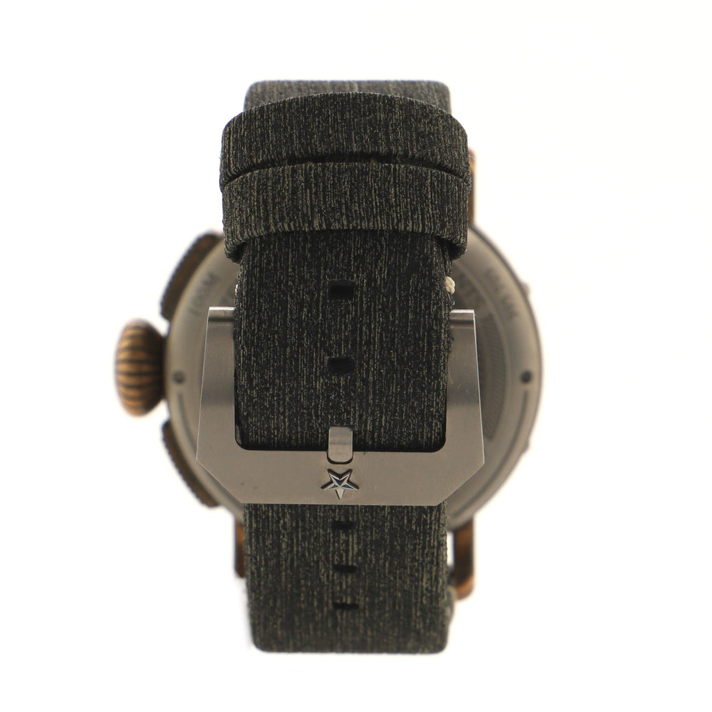 Pilot Montre d'Aeronef Type 20 Adventure Chronograph Automatic Watch Bronze and Matrix Leather 45
