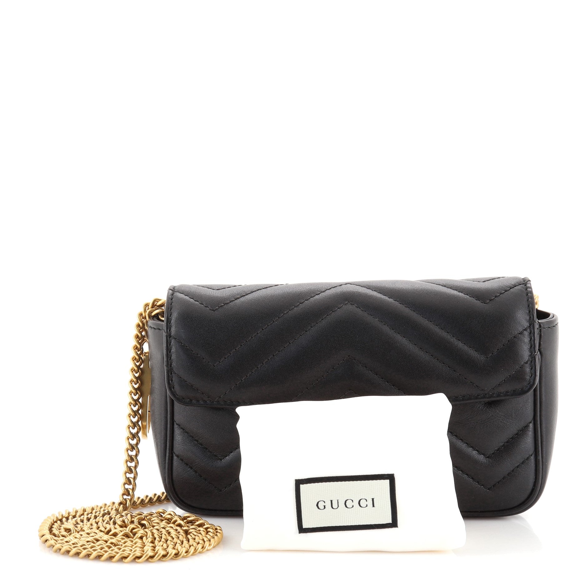 GG Marmont Flap Bag Matelasse Leather Super Mini