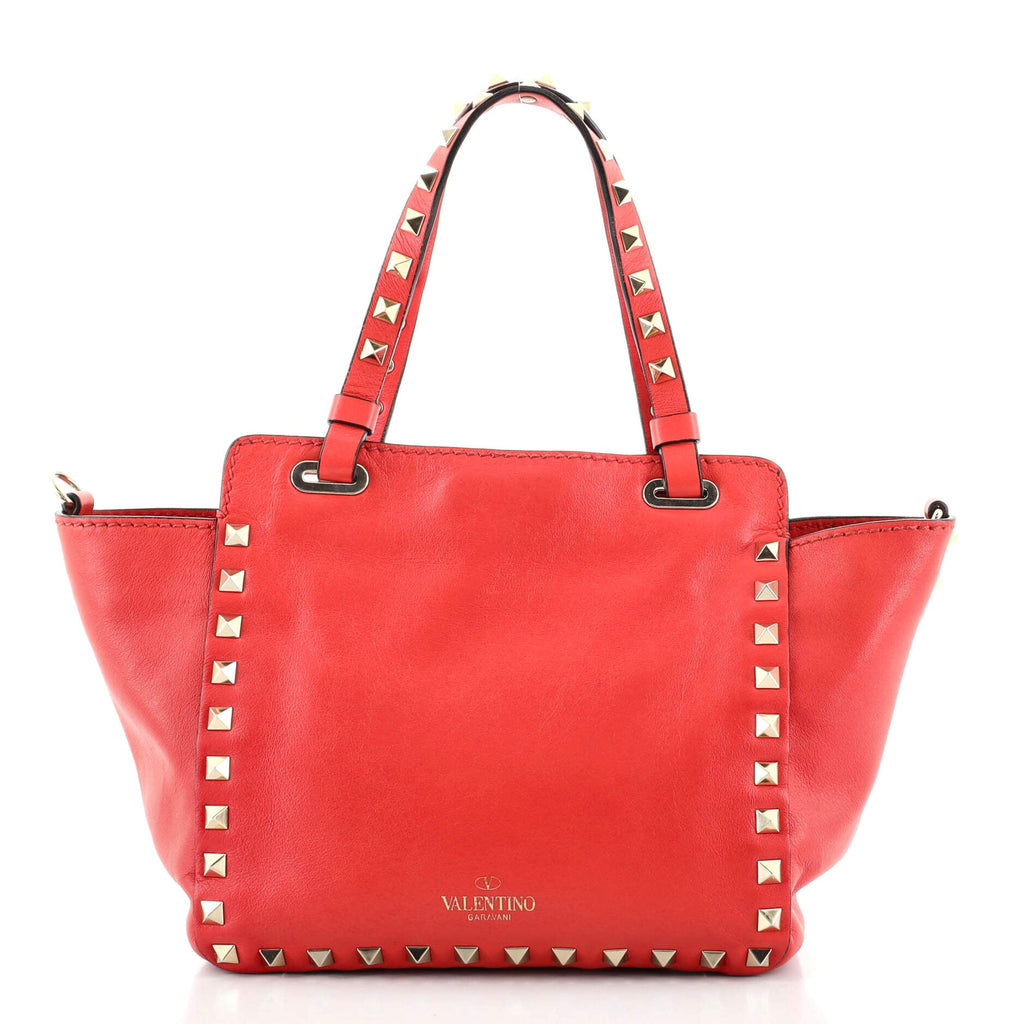 Rockstud Tote Soft Leather Mini