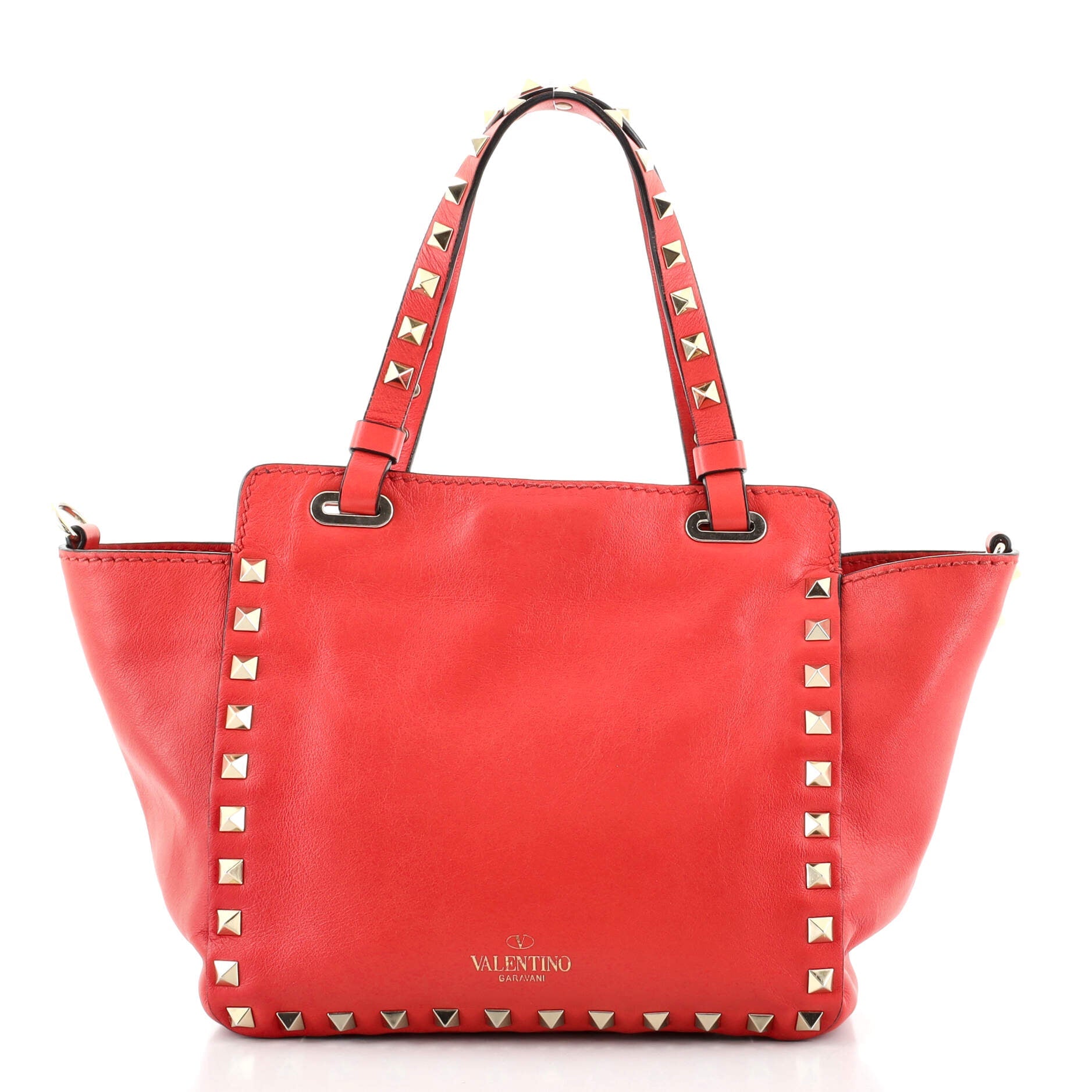 Rockstud Tote Soft Leather Mini