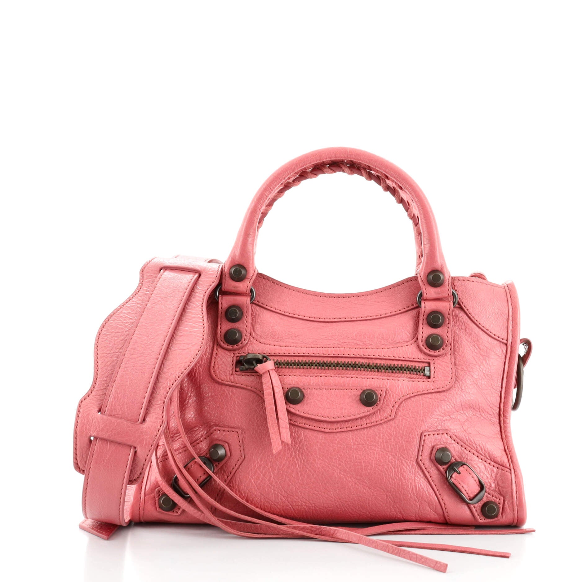 City Classic Studs Bag Leather Mini