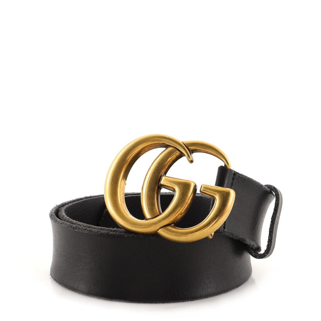 GG Marmont Belt Leather Thin 65