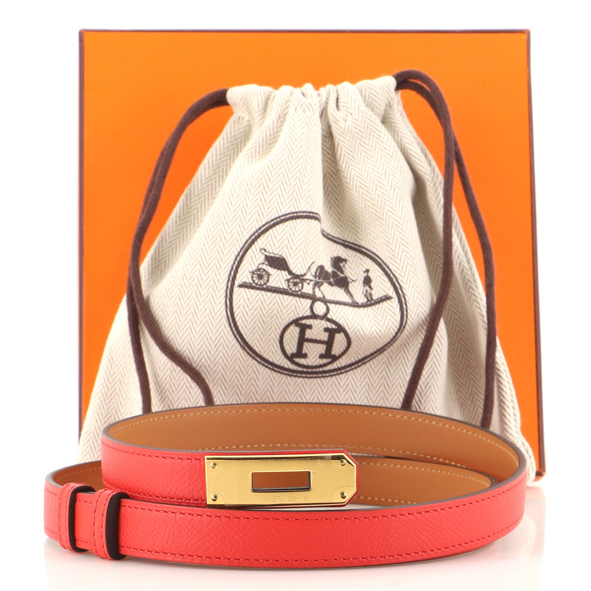 Kelly Belt Leather Thin 100