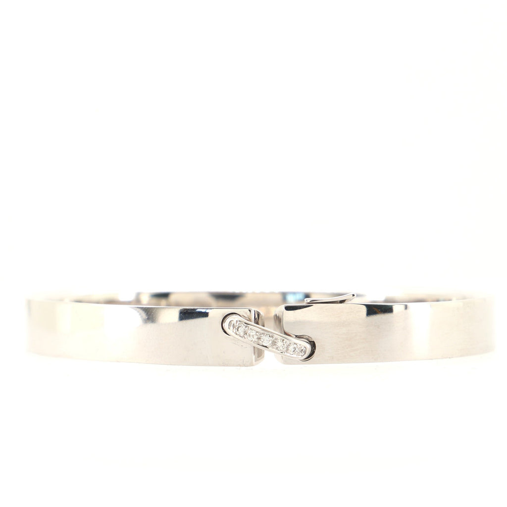 Liens Bracelet 18K White Gold with Diamonds
