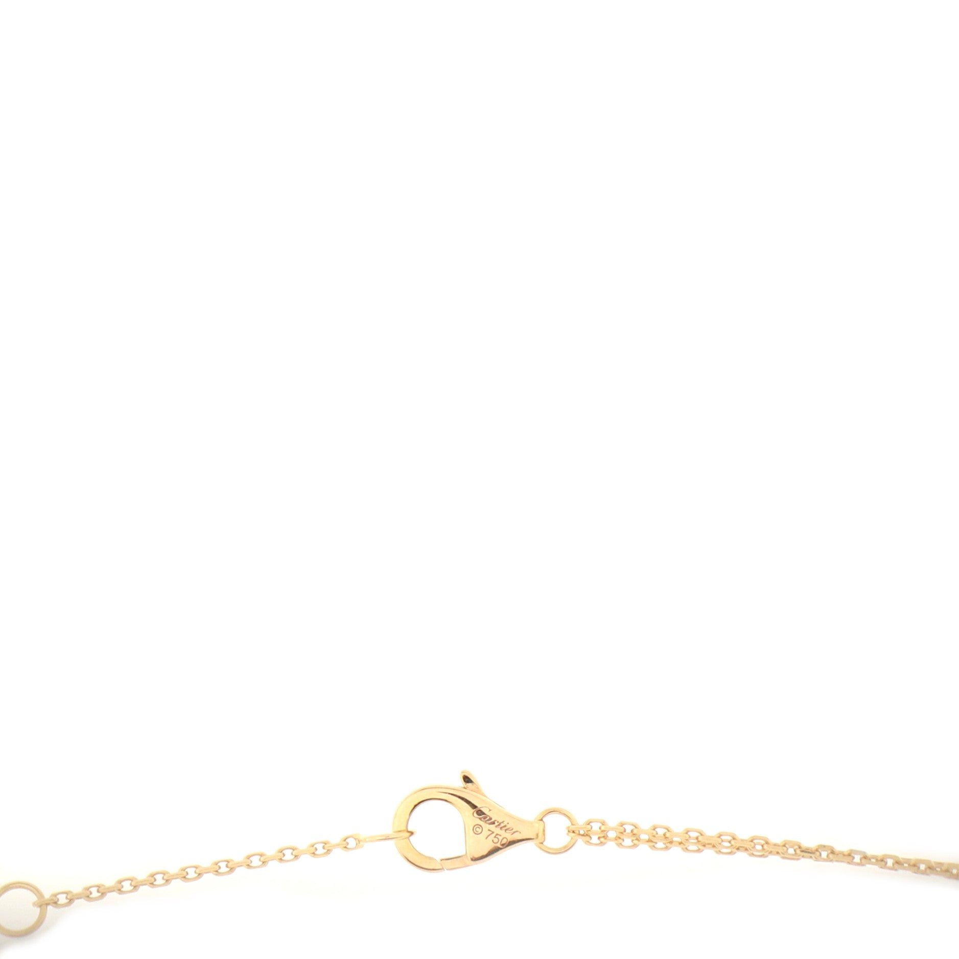 Baby Trinity Pendant Necklace 18K Tricolor Gold