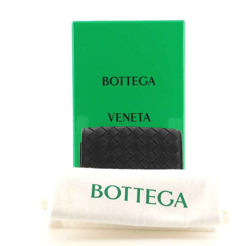 Trifold Wallet Intrecciato Nappa Mini