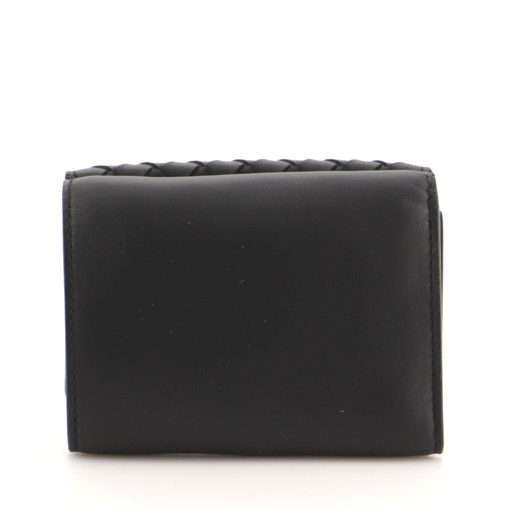 Trifold Wallet Intrecciato Nappa Mini