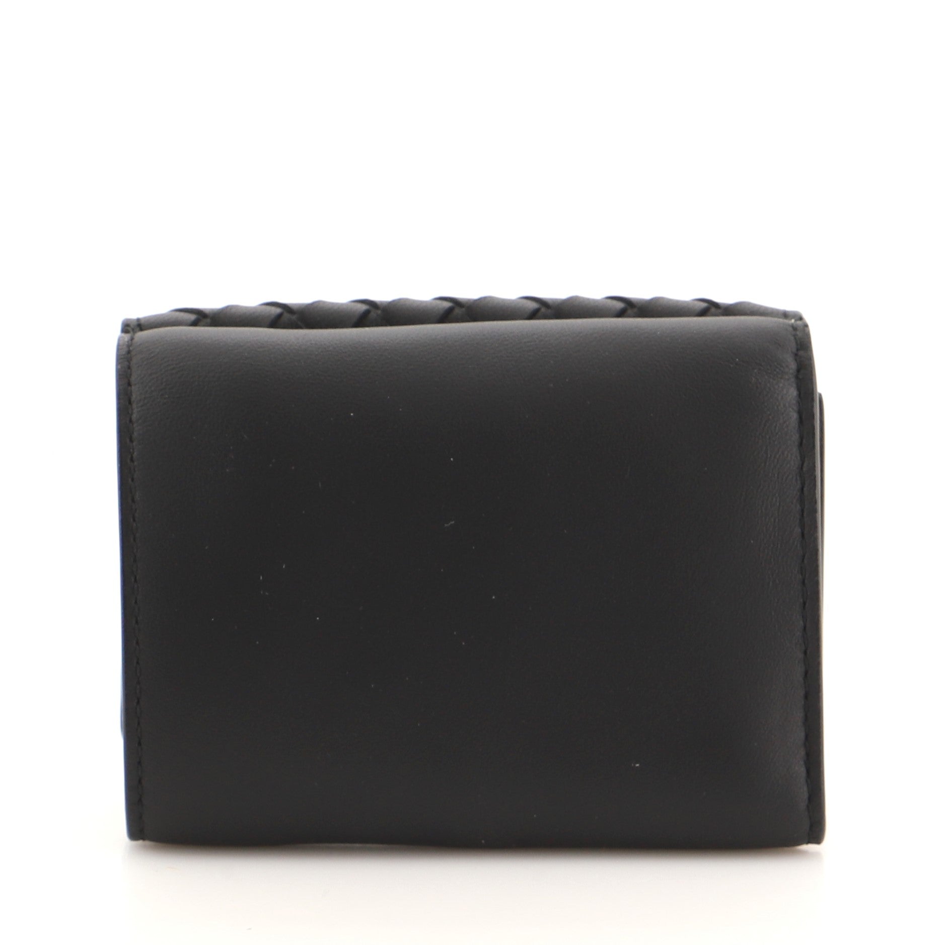Trifold Wallet Intrecciato Nappa Mini