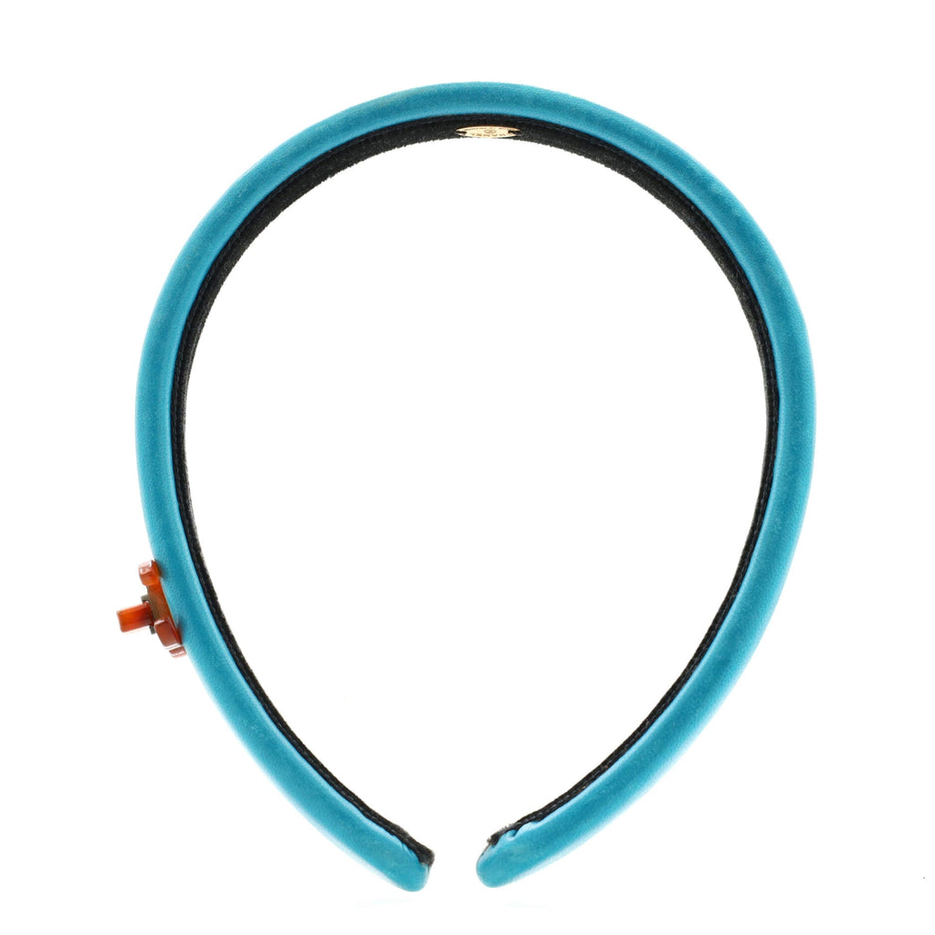 CC Turnlock Headband Leather with Resin XS