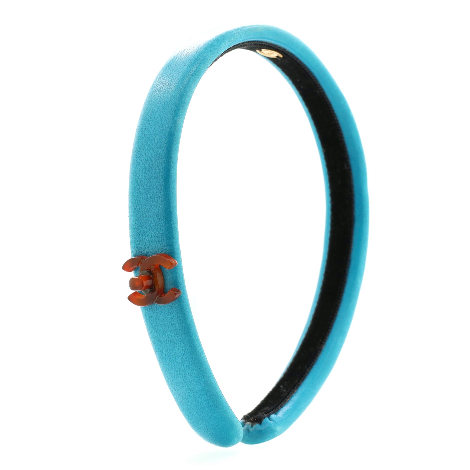 CC Turnlock Headband Leather with Resin XS