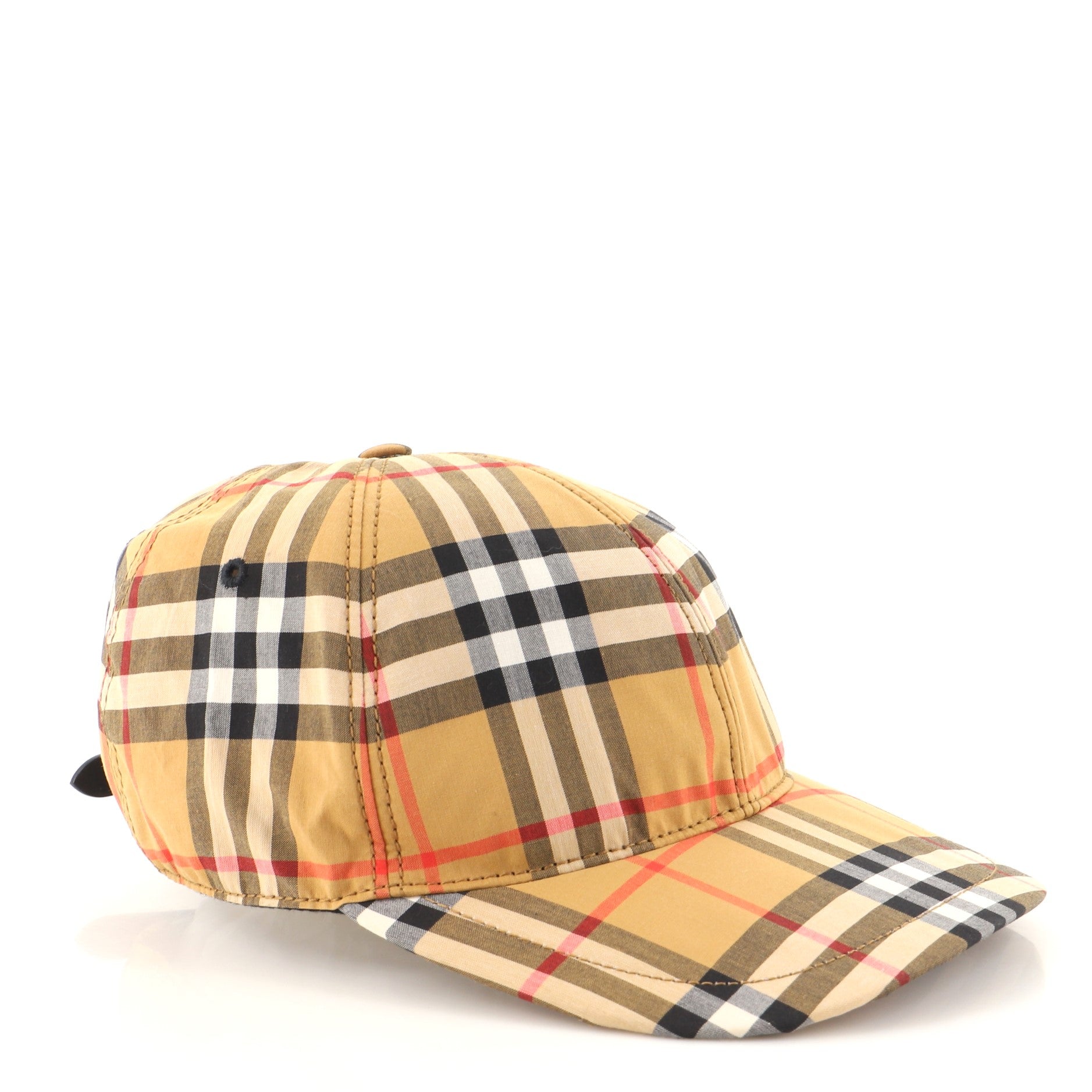 Baseball Cap Vintage Check Canvas XXL