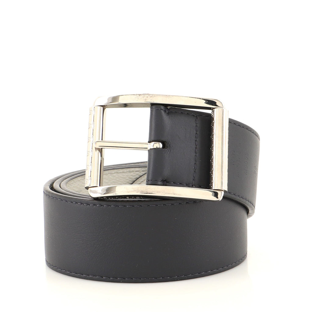 Reverso Reversible Belt Monogram Canvas and Leather Wide 90
