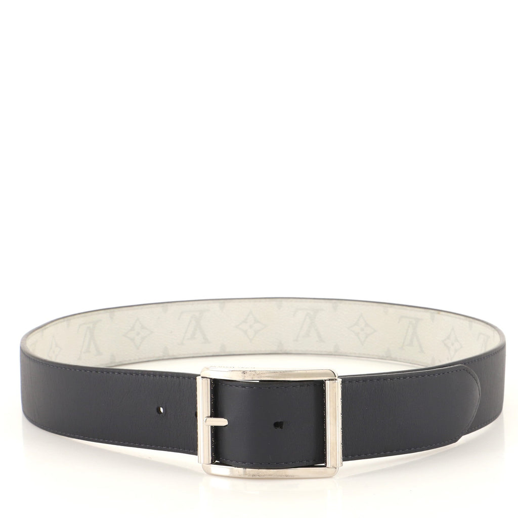 Reverso Reversible Belt Monogram Canvas and Leather Wide 90