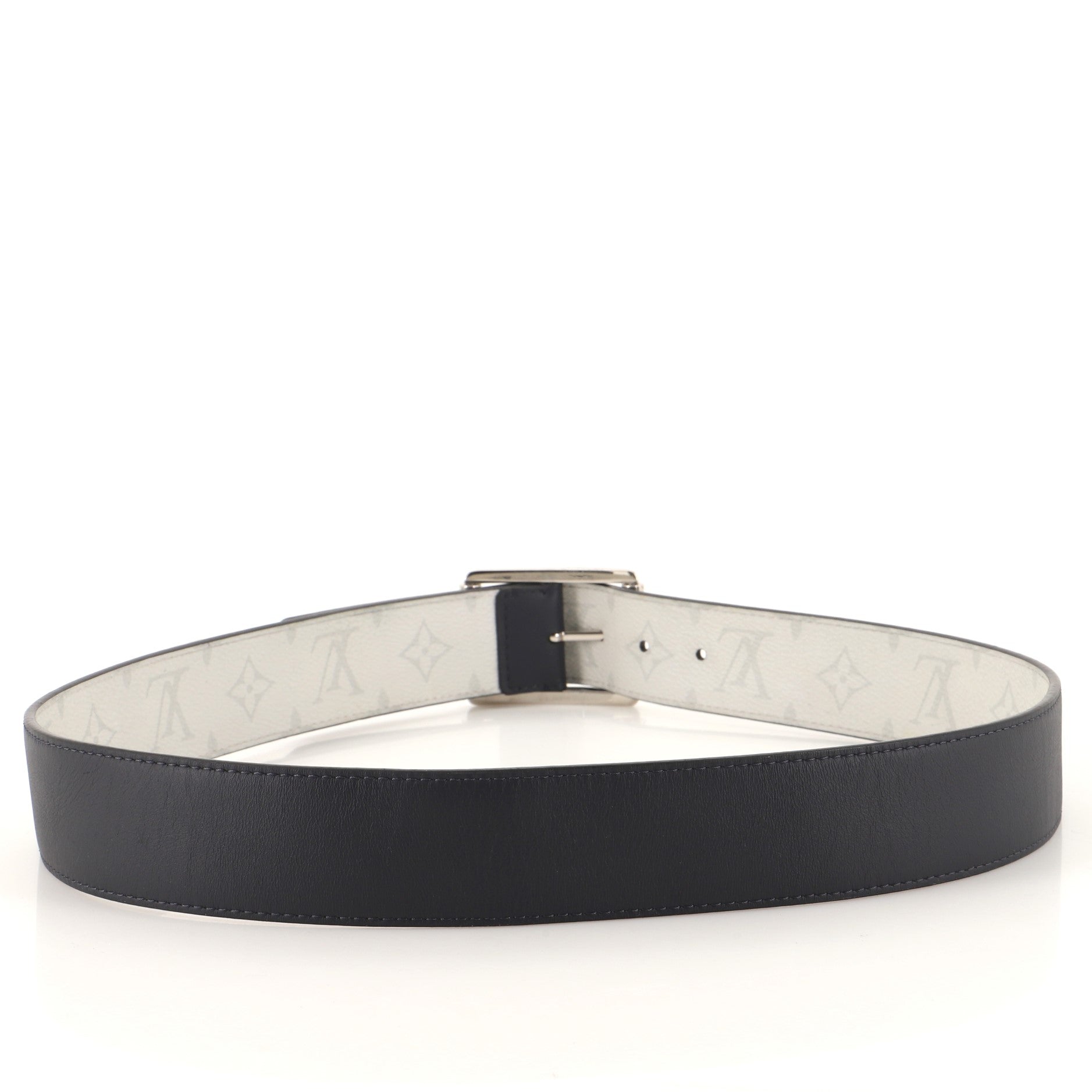 Reverso Reversible Belt Monogram Canvas and Leather Wide 90
