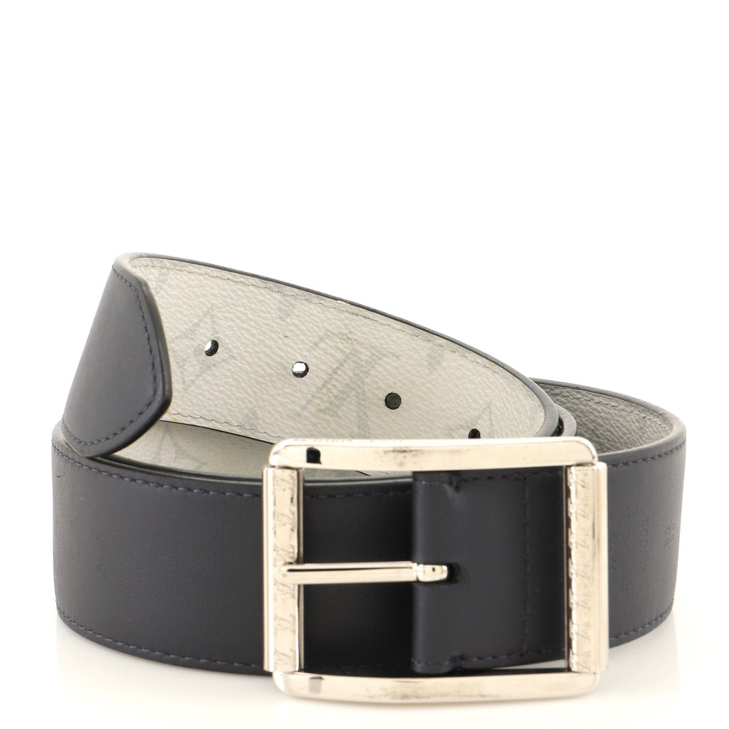 Reverso Reversible Belt Monogram Canvas and Leather Wide 90
