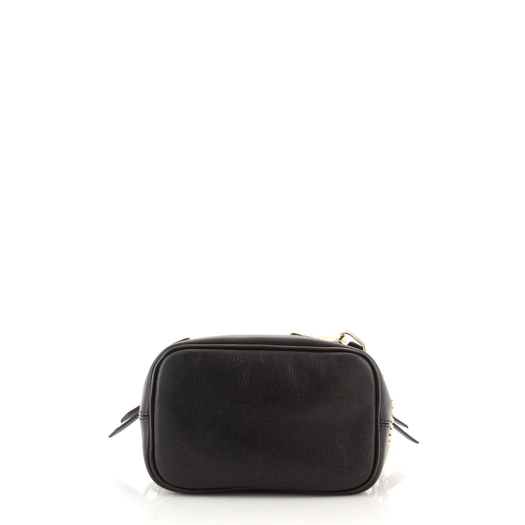 Faye Backpack Leather and Suede Mini
