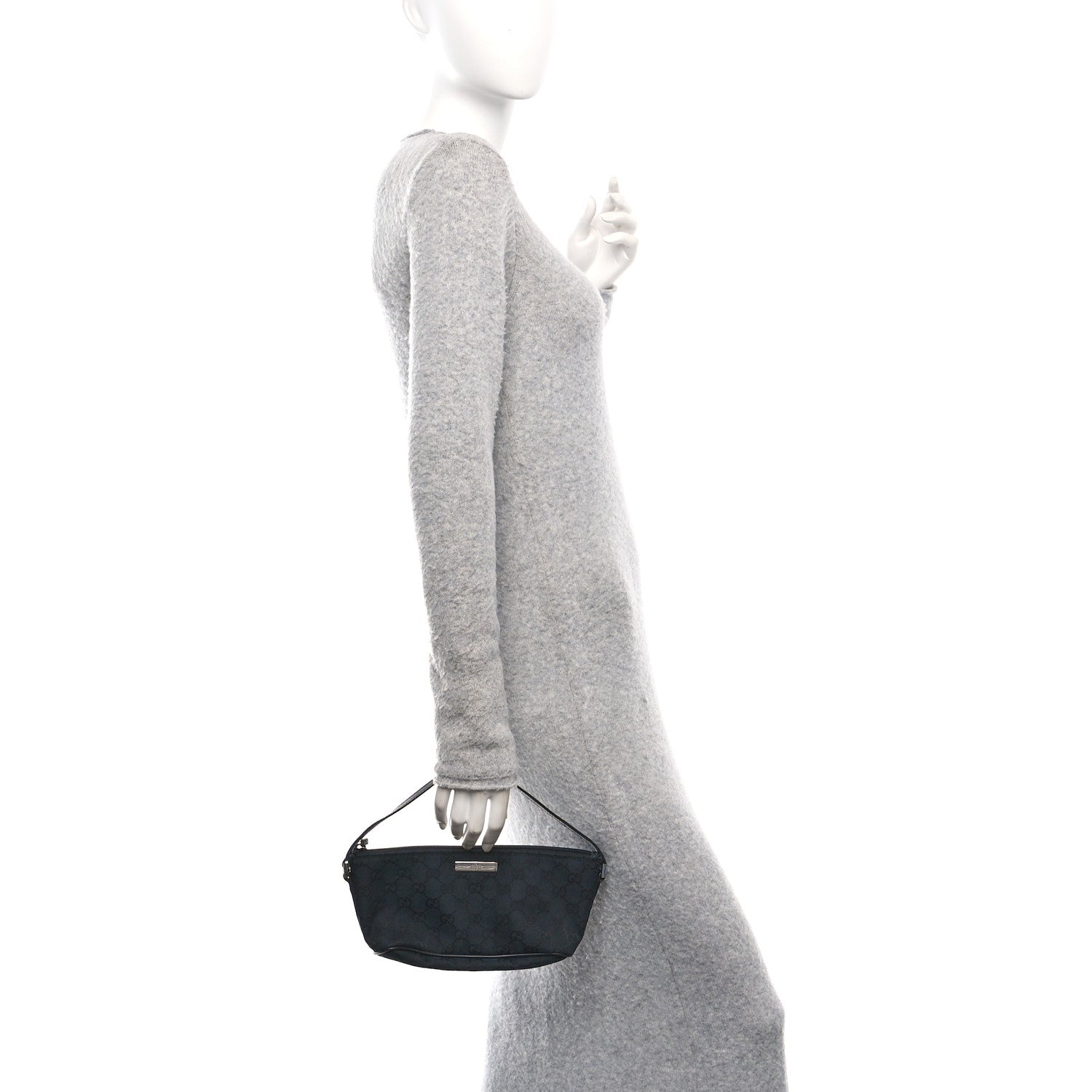 Monogram Boat Pochette Black