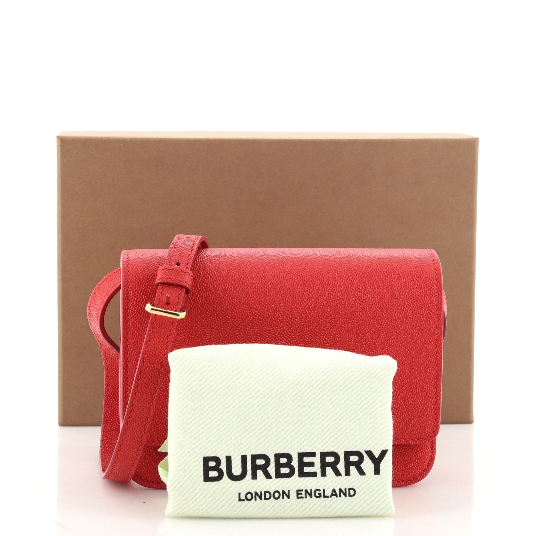 TB Flap Bag Leather Mini