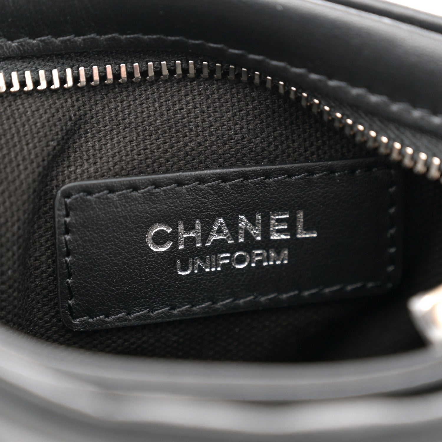 Lambskin Quilted Crossbody Bag Black